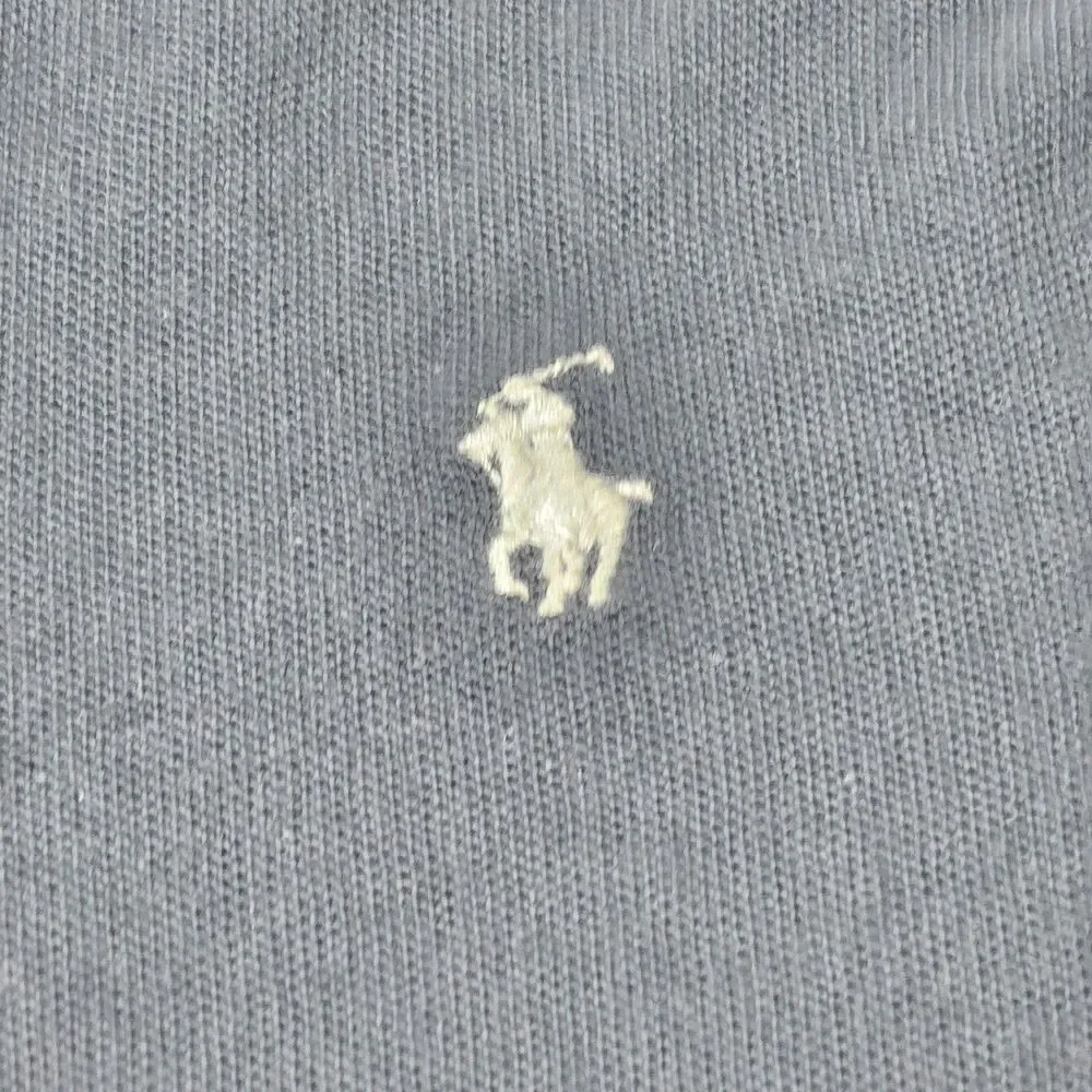 Polo Ralph Lauren Shirt Mens XXL Custom Slim Fit Black Pique Polo White Pony